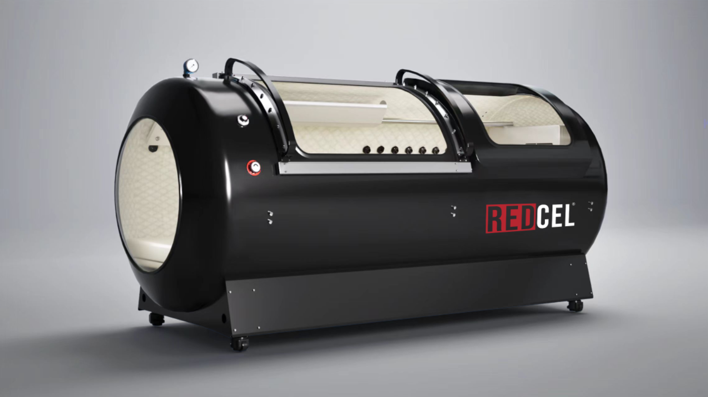 RedCel 1 Person Hard Hyperbaric Chamber 2 ATA Deluxe - Lying